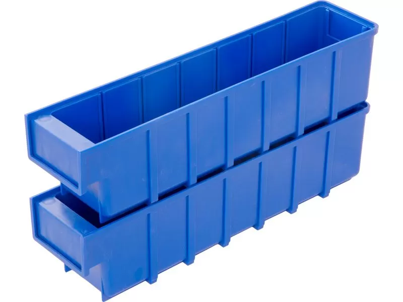 Ящик сплошной 400×92×100 мм, объем 3.68 л., арт.: 6006