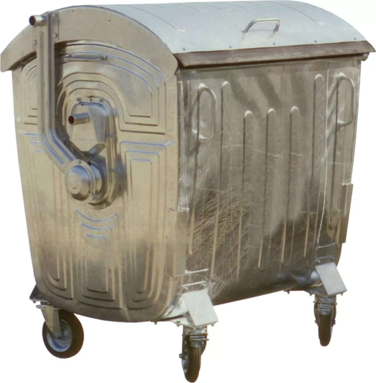 Оцинкованный мусорный контейнер 1100 литров