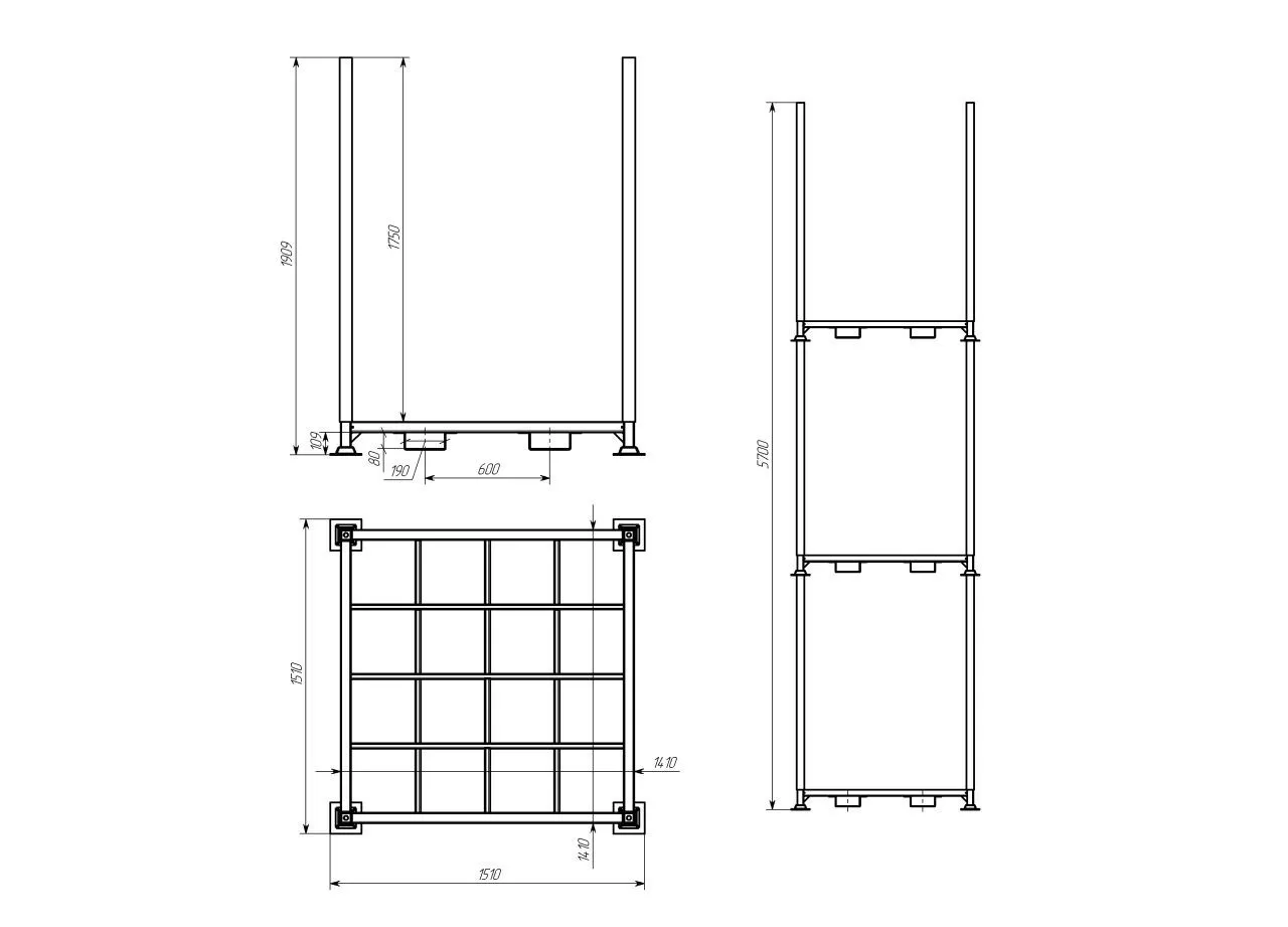 Фрейм складской
