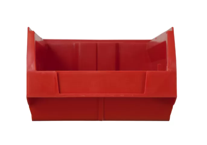 Ящик сплошной 350×230×150 мм, объем 12.08 л., арт.: 5003, красный, код: 10038