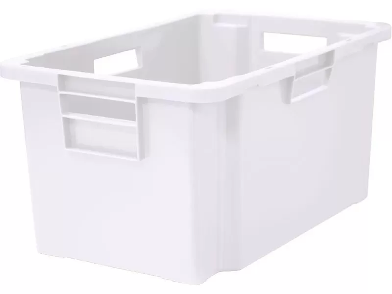 Ящик сплошной 600×400×300 мм, объем 52 л., арт.: 218-1, натуральный, код: 19571