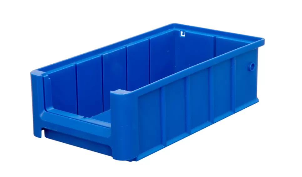 Ящик сплошной 300×155×90 мм, объем 4.19 л., арт.: SK 31509, синий, код: 12368