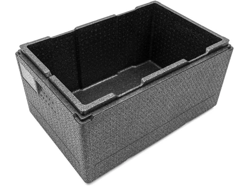 Термоконтейнер 600х400х320 46л. с крышкой, плотность 55