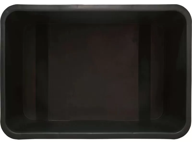 Ящик сплошной 710×500×455 мм, объем 122 л., арт.: 425, чёрный, код: 01615