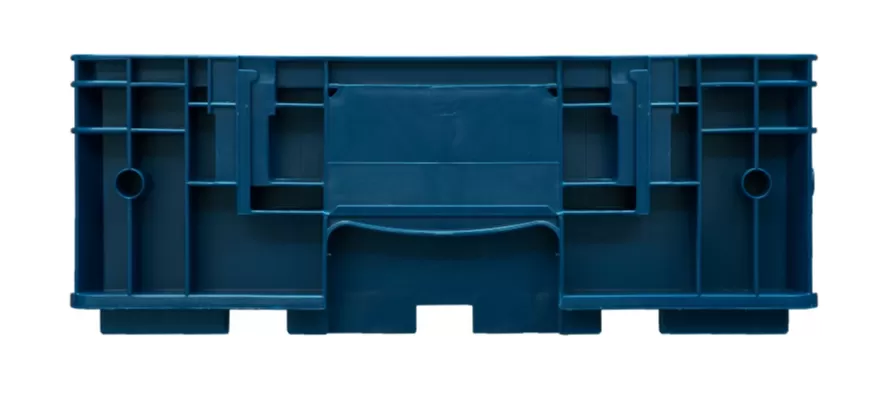 Ящик 6415 R-KLT 594х396х147,5, объем 21.1, синий, код:20838