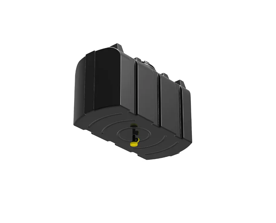 Пластиковый бак для душа 200 литров, арт.: Бак R 200, цвет: чёрный, код: 25914