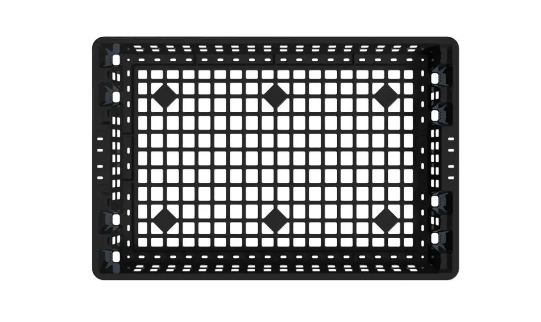 Ящик 600х400х152,5 хлебный перфорированный, код: 40671