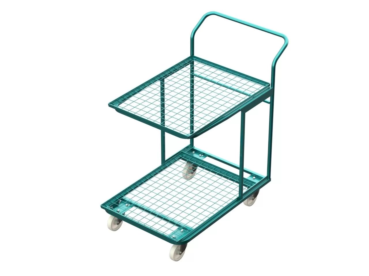 Тележка для подбора под пластиковые ящики 800х600