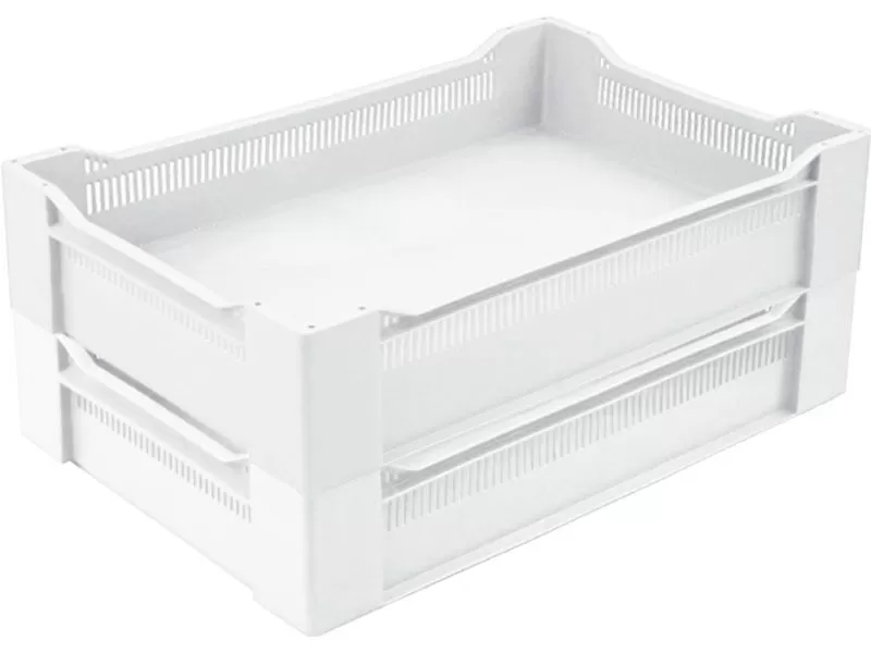 Ящик перфорированный 600×400×135, арт.: 120, объём 32.4