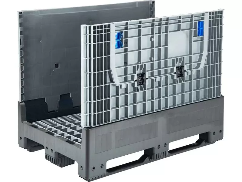 DPF-Box 1208S 1200x800x950 мм сплошной разборный на 3-х полозьях с 2-мя откид. дверцами, арт. DPF-Box 1208 S-S(3) F2, код: 18721