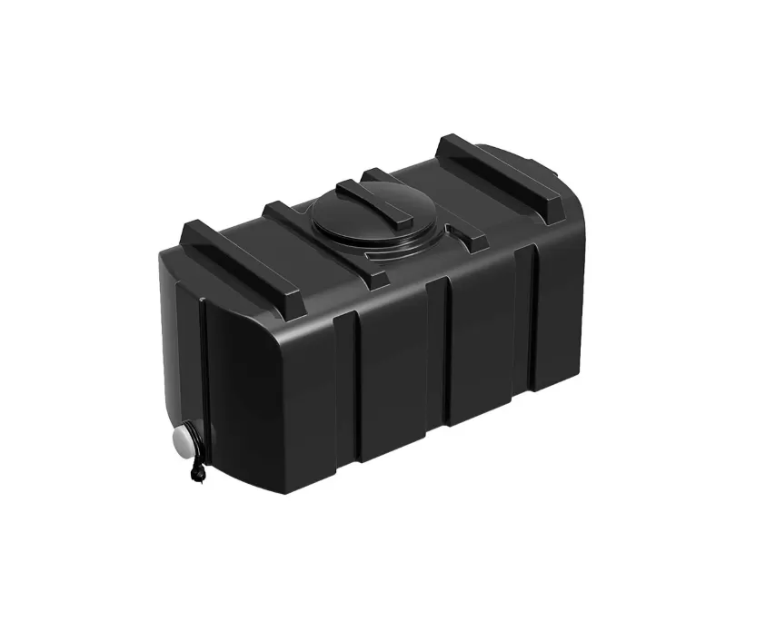 Пластиковый бак для душа 300 литров с подогревом, арт.: Бак R 300 с подогревом, цвет: чёрный, код: 25923