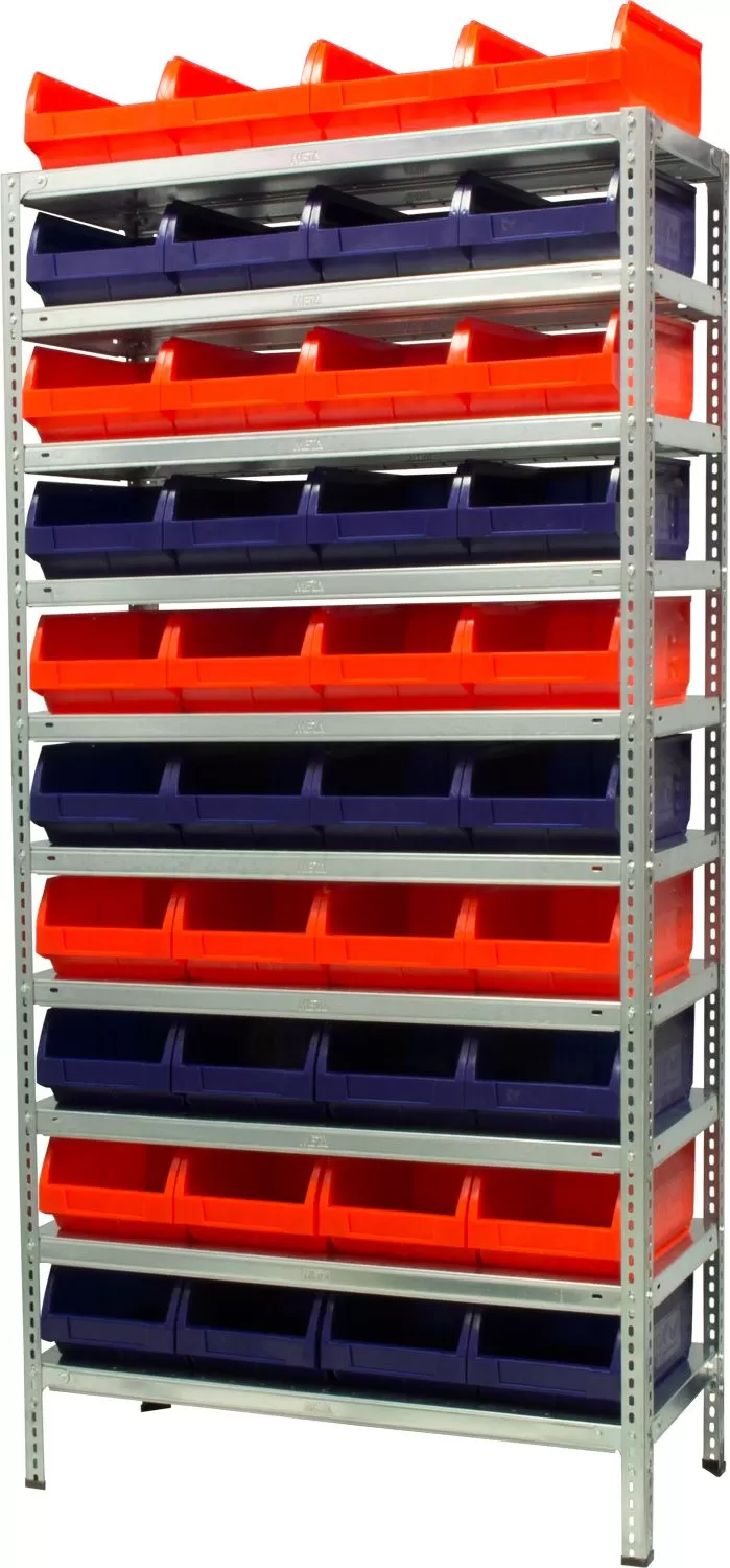 Ящик сплошной 350×230×150 мм, объем 12.08 л., арт.: 5003