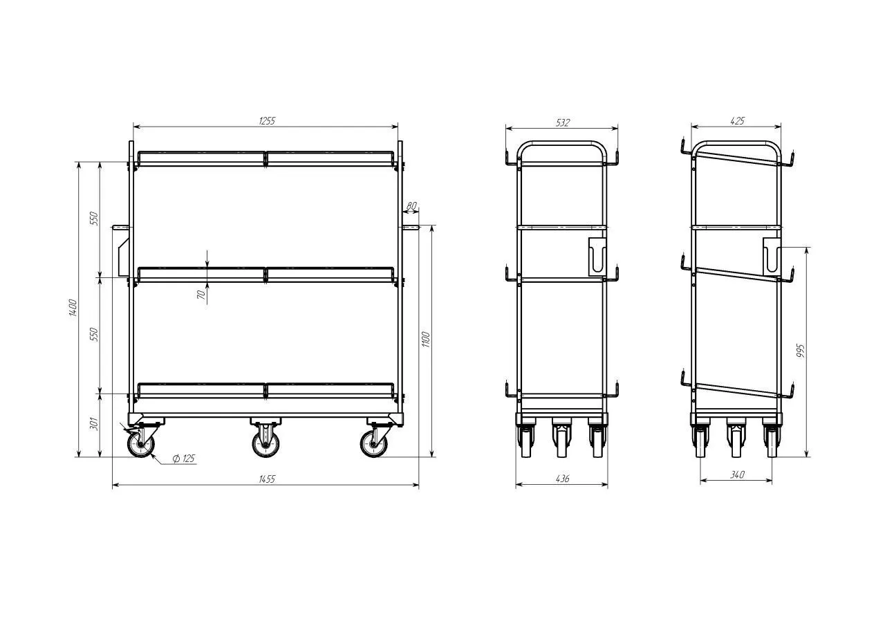 Тележка мультипикинг