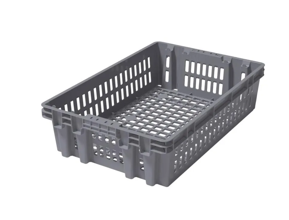 Ящик 600х400х152,5 хлебный перфорированный, код: 40672