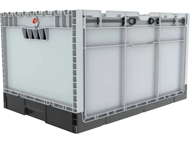 Ящик 600х400х345 складной, сплошной, код: 34382