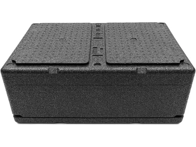 Термоконтейнер 600х400х240 32л. с крышкой, плотность 55