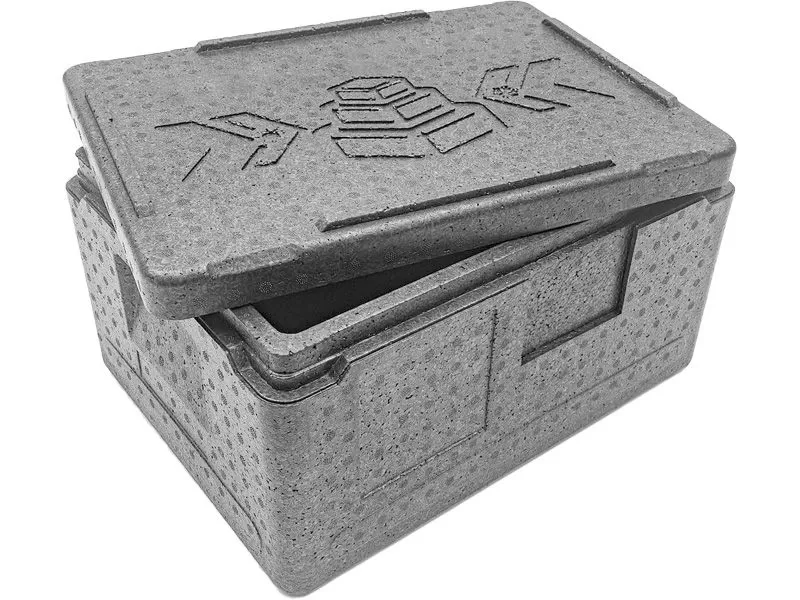 Термоконтейнер 400х300х220 14л. с крышкой, плотность 30