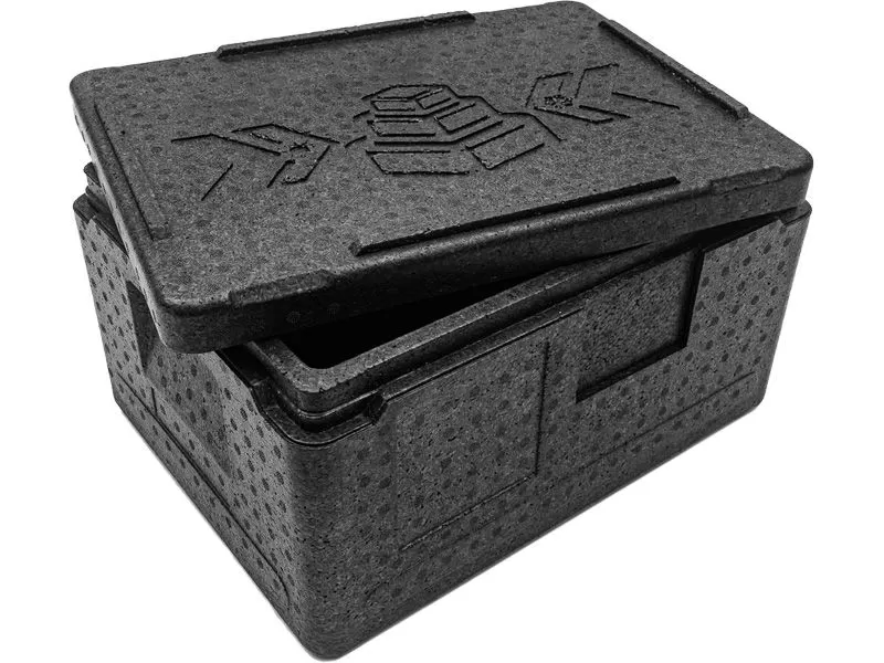 Термоконтейнер 400х300х220 14л. с крышкой, плотность 55