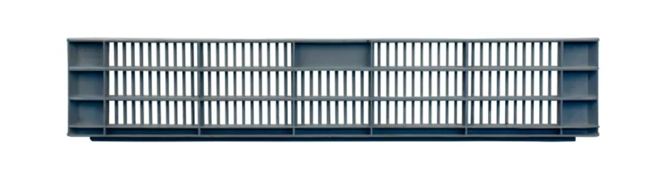 Ящик перфорированный 740×465×145, арт.: 401-А, объём 30, серый, код: 00454