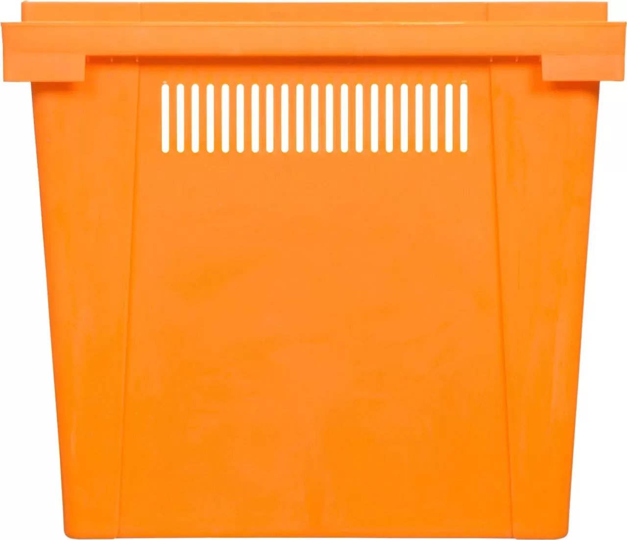 Ящик сплошной 400×300×350 мм, объем 42 л., арт.: 434, оранжевый, код: 05538