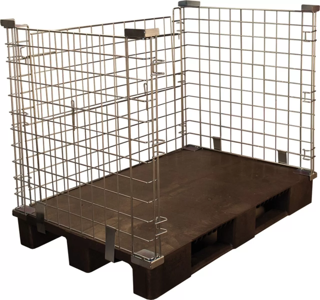 Разборный контейнер 1200х800х150 оцинкованный