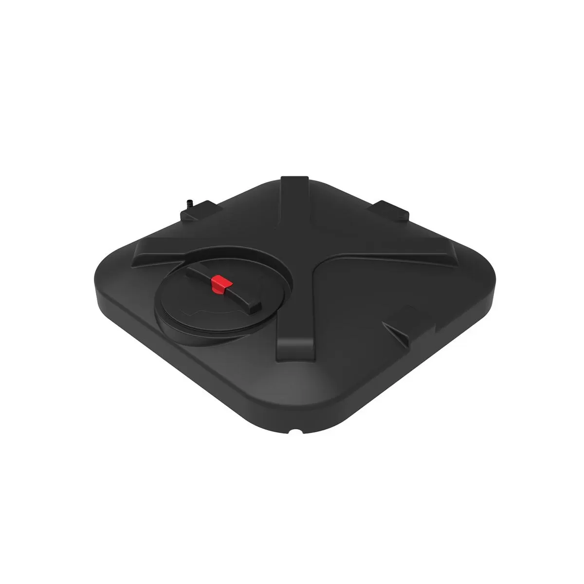 Пластиковый бак для душа 150 литров, арт.: Б-150, цвет: чёрный, код: 23021