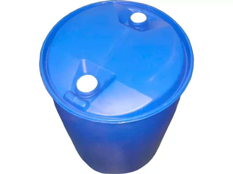 Бочка п/э 227 л новая с 2-мя пробками, вес 7,5кг