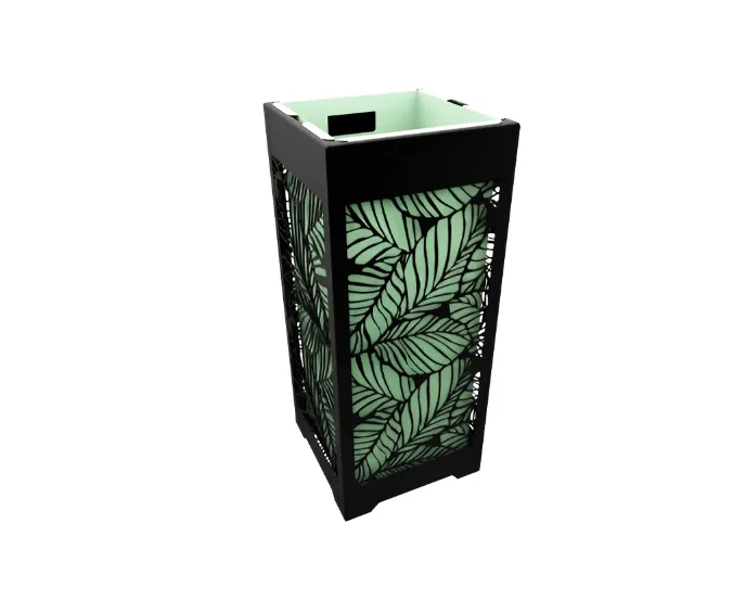 Садово-парковая урна 700х300х300, код: 40120