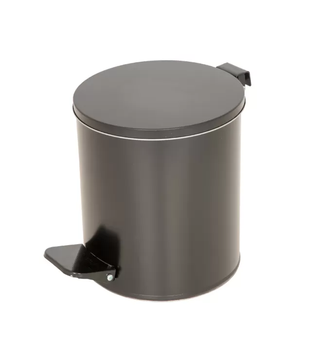 Урна с педалью черный 7 литров, арт. УМП-7 черный, код: 14718