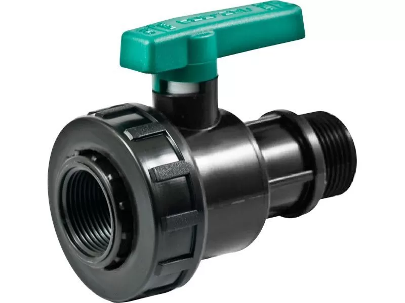 Кран шаровый 1 дюйм с внешней резьбой