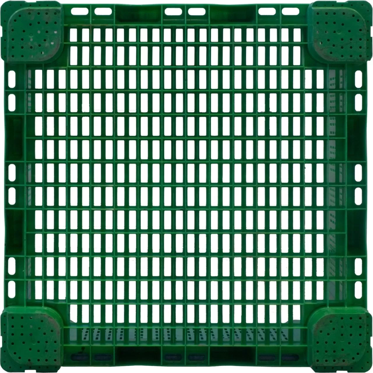 Контейнер 1120x1120x770 перфорированный на ножках