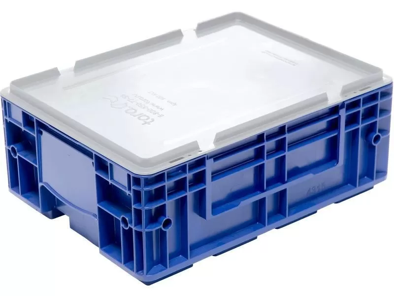 Крышка п/п 400х300 для ящиков цв. синий  (Крышка п/п 400х300 для ящиков цв. серый), арт. 500 KLT, код: 29430