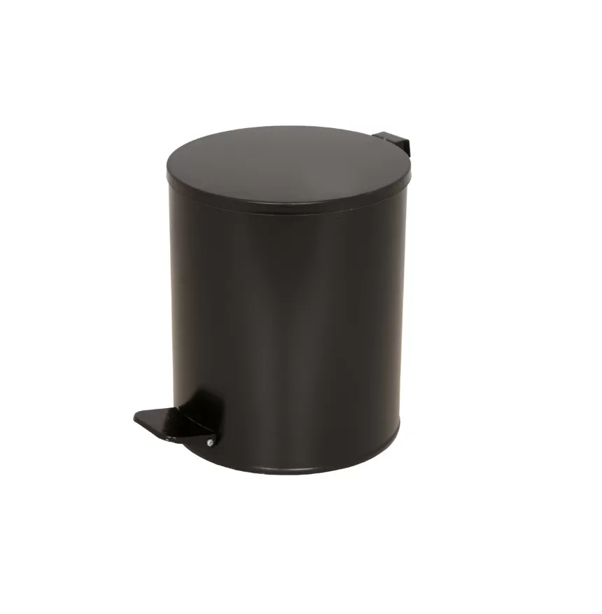 Урна с педалью черный 15 литров, арт. УМП-15 черный, код: 14722