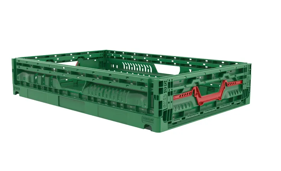 Ящик 600х400х120 складной, перфорированный, код: 38572