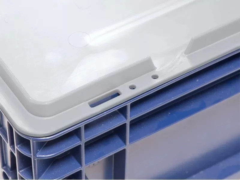 Крышка п/п 400х300 для ящиков цв. синий  (Крышка п/п 400х300 для ящиков цв. серый), арт. 500 KLT, код: 29430